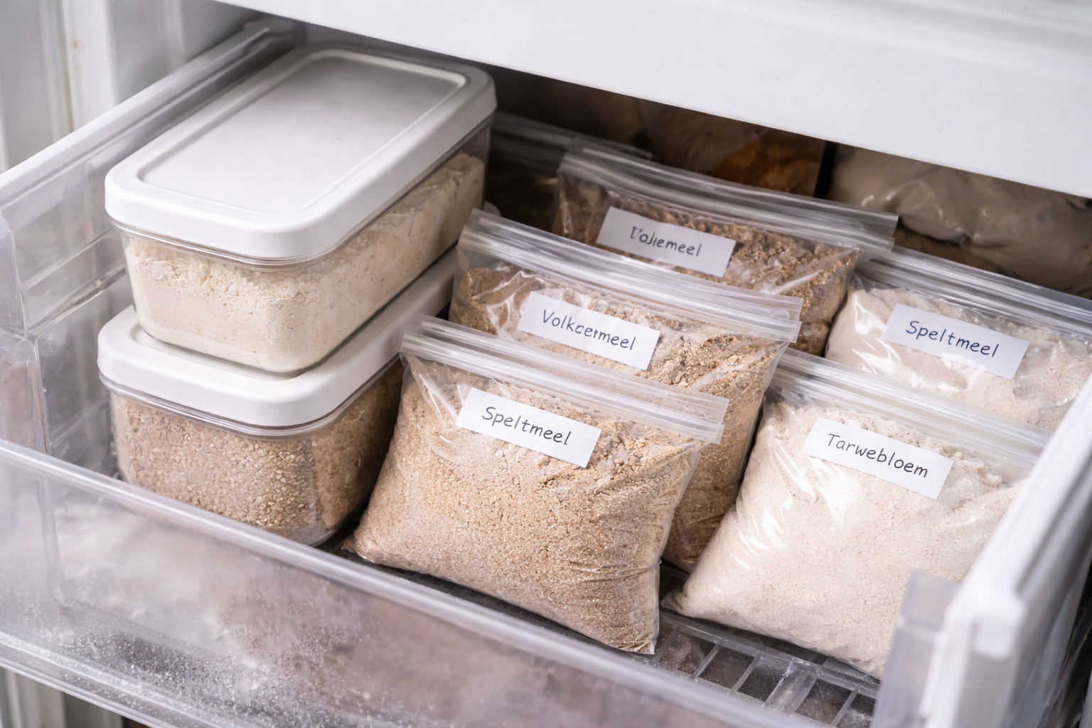 Kun je meel of bloem invriezen? Zo bewaar je het langer vers Kun je meel of bloem invriezen? Zo bewaar je het langer vers