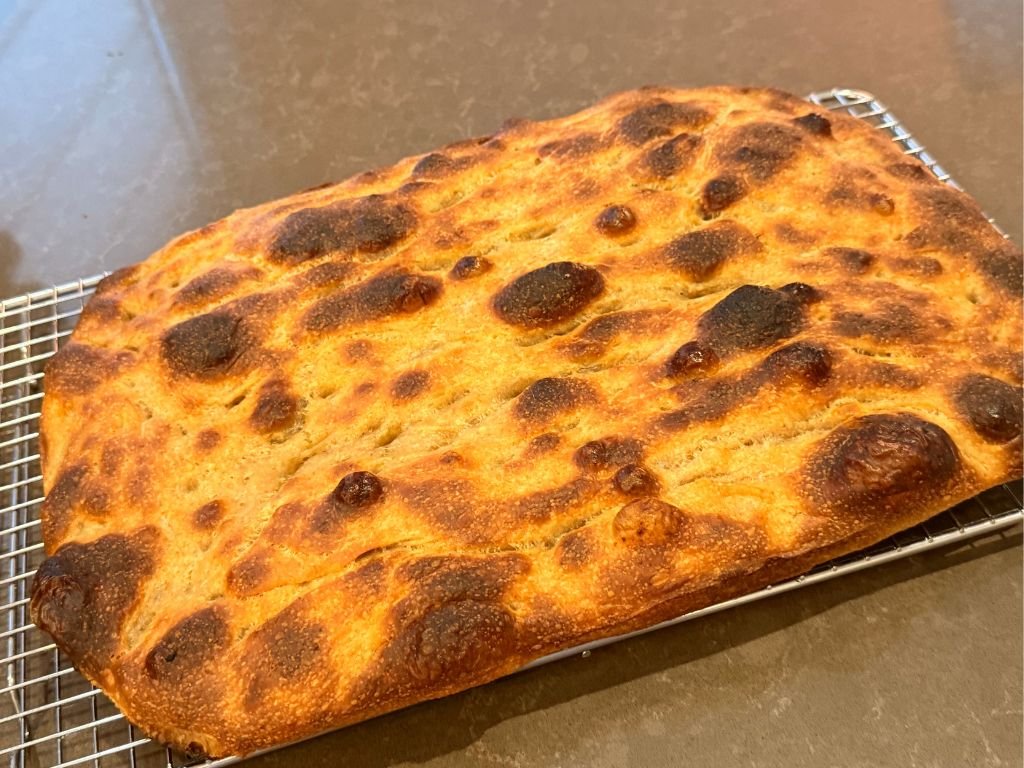 gebakken-zuurdesem-focaccia gebakken zuurdesem focaccia